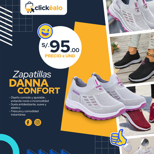 ZAPATILLAS DANNA CONFORT